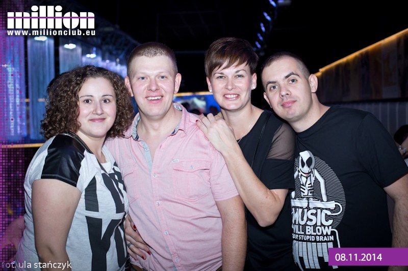 Weekend we Włocławku 08.11 Million Club