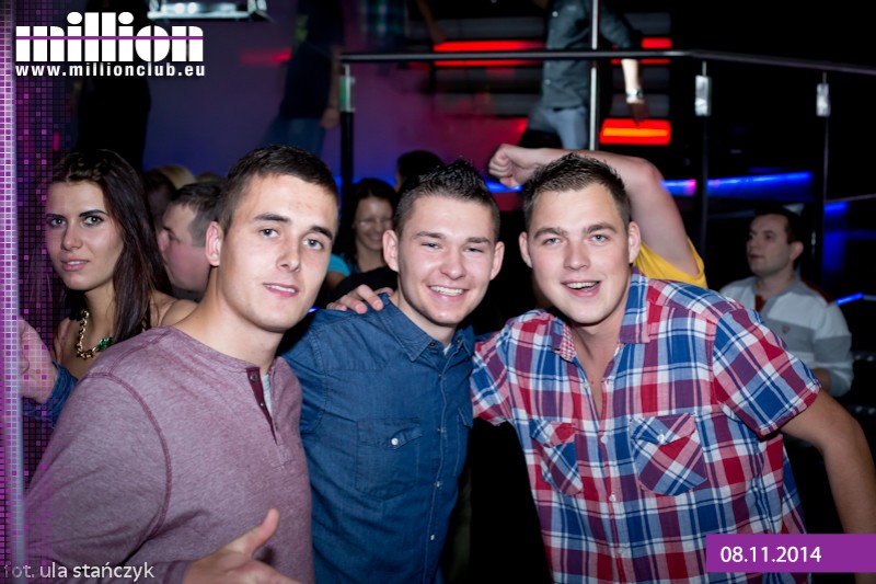 Weekend we Włocławku 08.11 Million Club