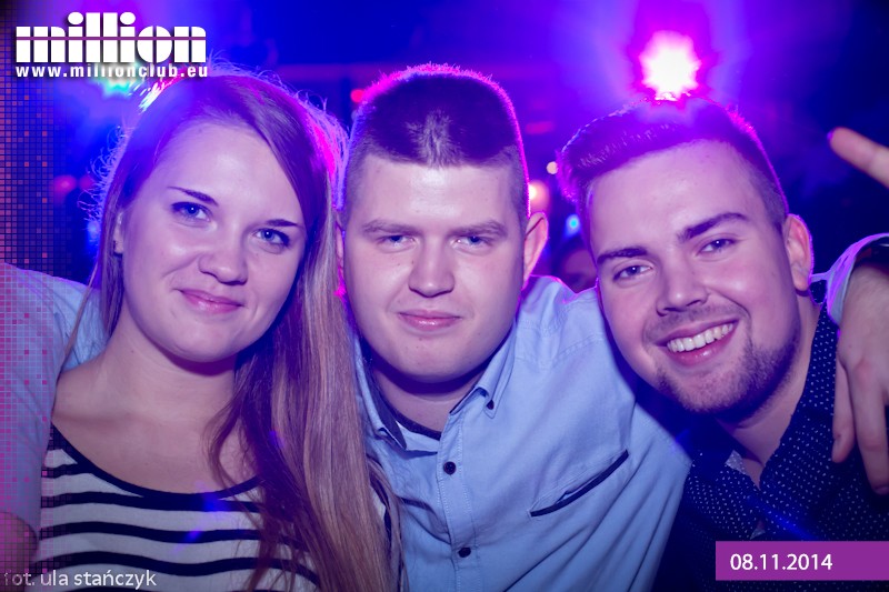 Weekend we Włocławku 08.11 Million Club