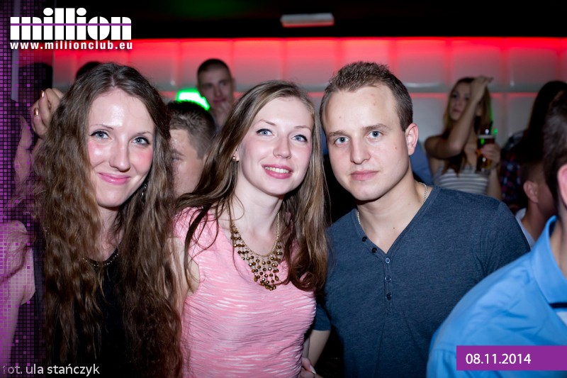 Weekend we Włocławku 08.11 Million Club