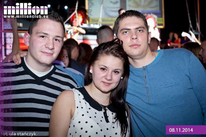 Weekend we Włocławku 08.11 Million Club