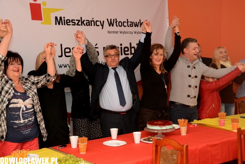 Wieczór wyborczy we Włocławku