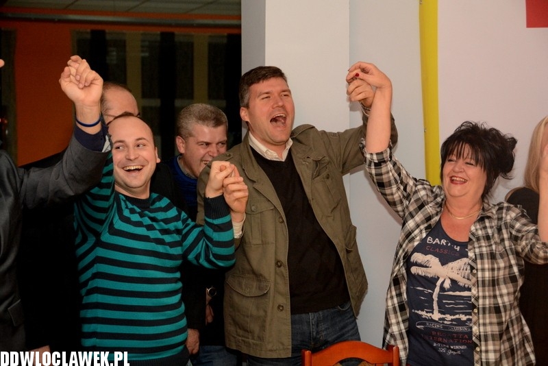 Wieczór wyborczy we Włocławku