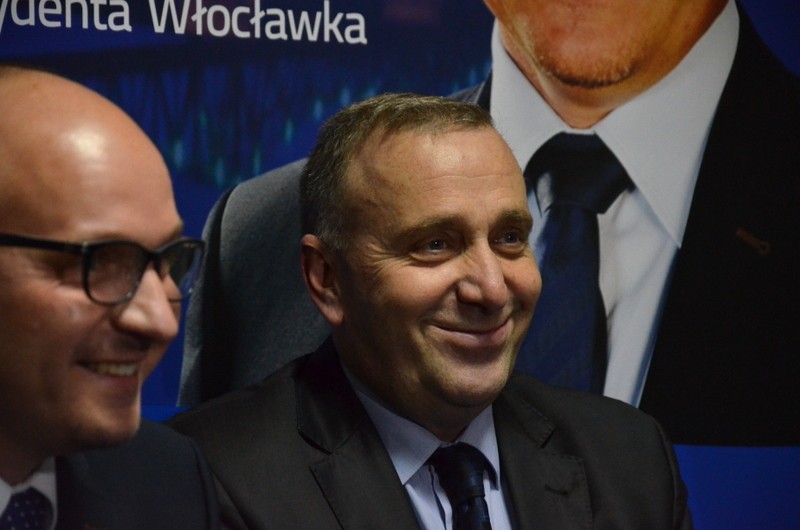 Grzegorz Schetyna we Włocławku