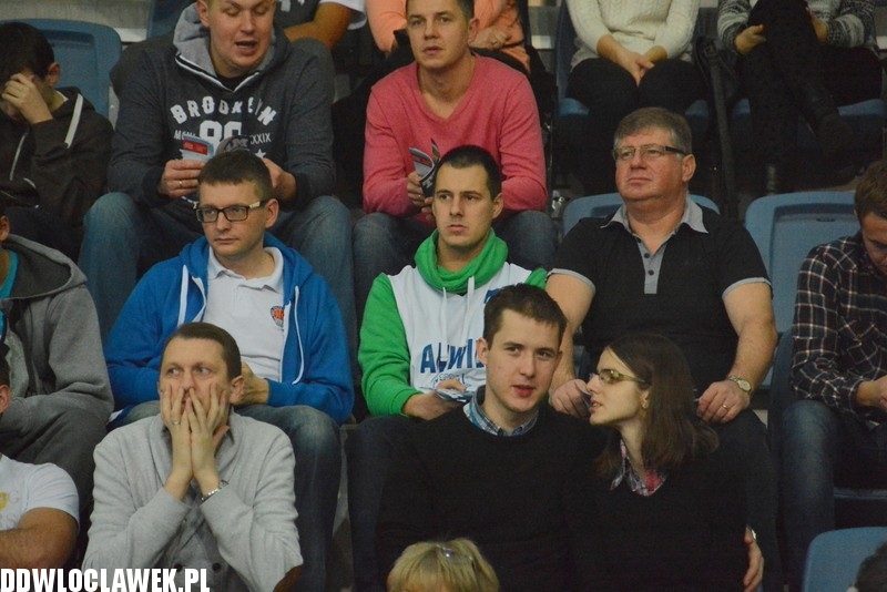 Kibice podczas meczu Anwil - Stelmet