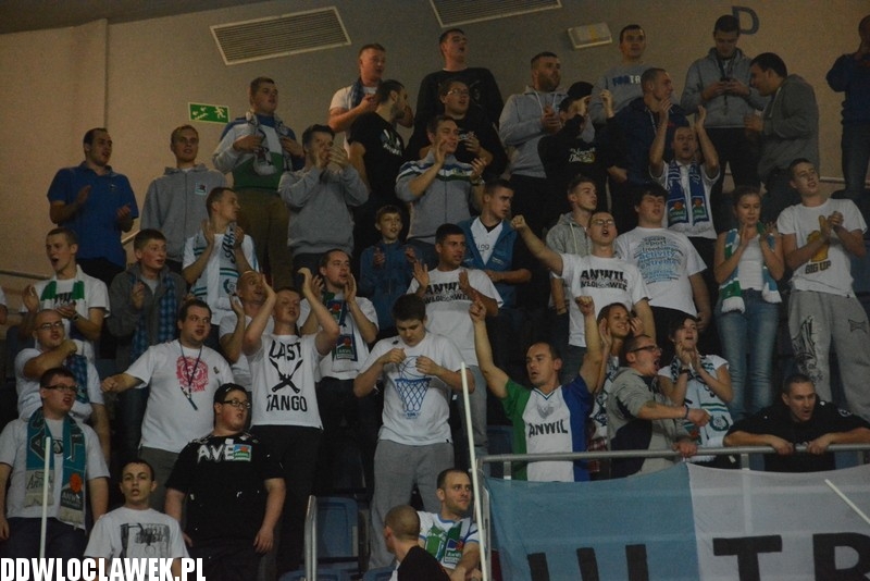 Kibice podczas meczu Anwil - Stelmet