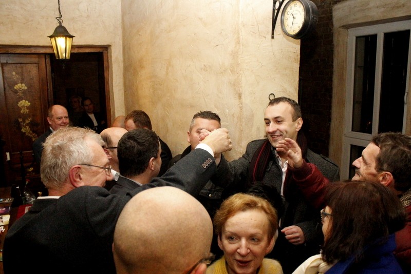Wieczór wyborczy w sztabie PO