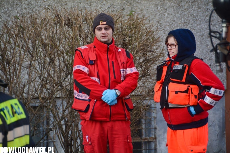 Poranny pożar w bloku na placu Kolanowszczyzna