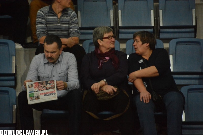 Kibice podczas meczu Anwil - Czarni