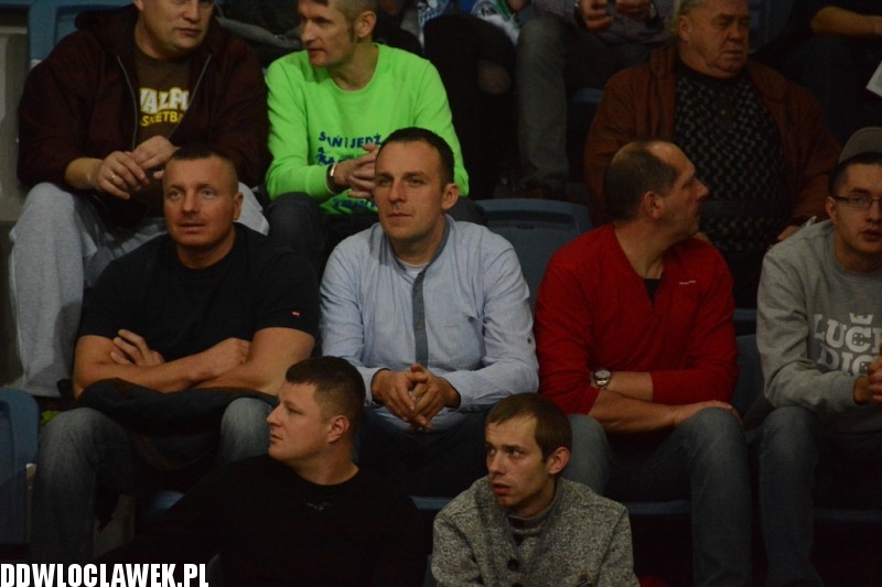 Kibice podczas meczu Anwil - Czarni
