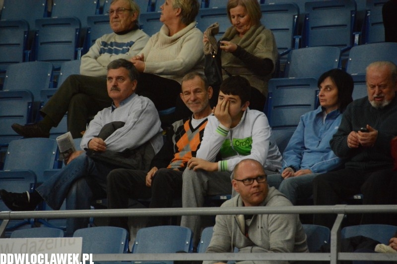 Kibice podczas meczu Anwil - Czarni