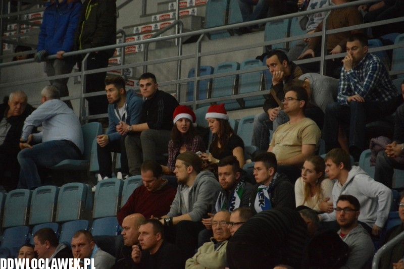 Kibice podczas meczu Anwil - Czarni