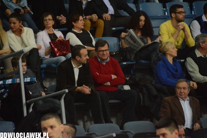 Kibice podczas meczu Anwil - Czarni
