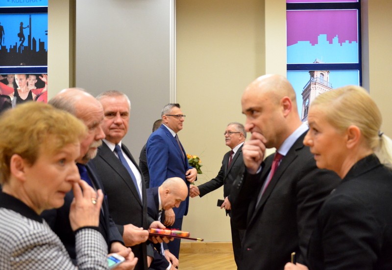 Ślubowanie prezydenta Wojtkowskiego