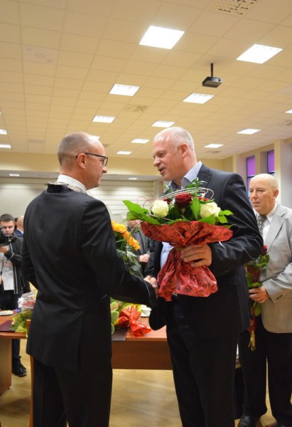 Ślubowanie prezydenta Wojtkowskiego