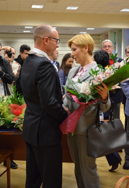 Ślubowanie prezydenta Wojtkowskiego
