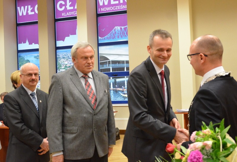 Ślubowanie prezydenta Wojtkowskiego