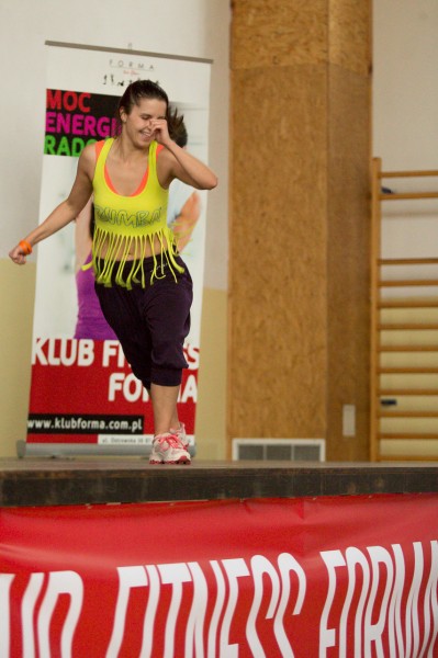 Mikołajkowy Maraton Fitness w sali PWSZ