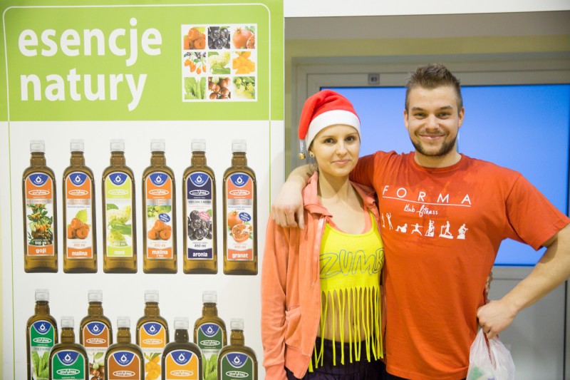 Mikołajkowy Maraton Fitness w sali PWSZ