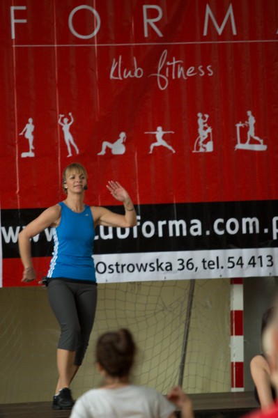 Mikołajkowy Maraton Fitness w sali PWSZ