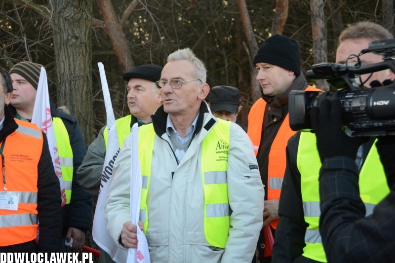 Związkowcy zablokowali DK91