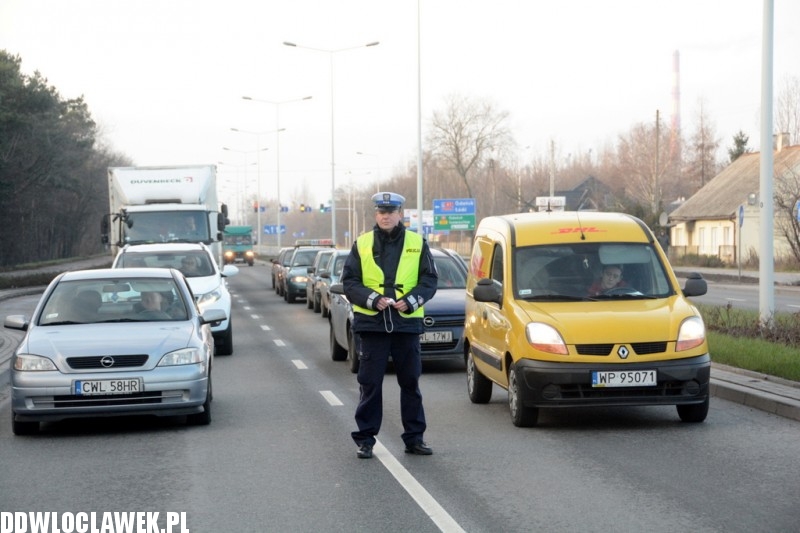 Związkowcy zablokowali DK91