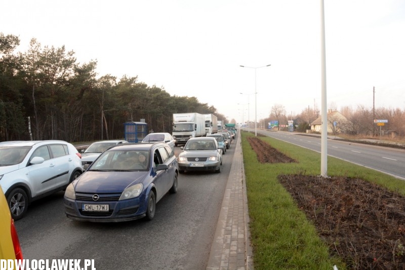 Związkowcy zablokowali DK91