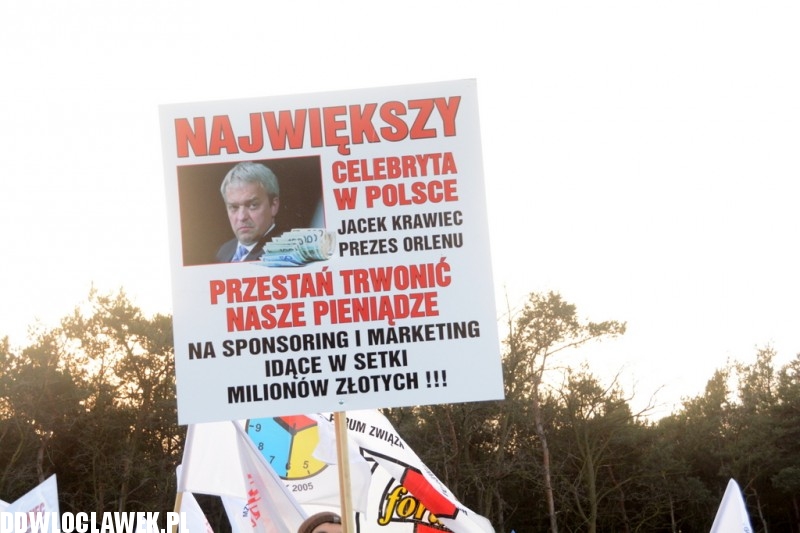 Związkowcy zablokowali DK91