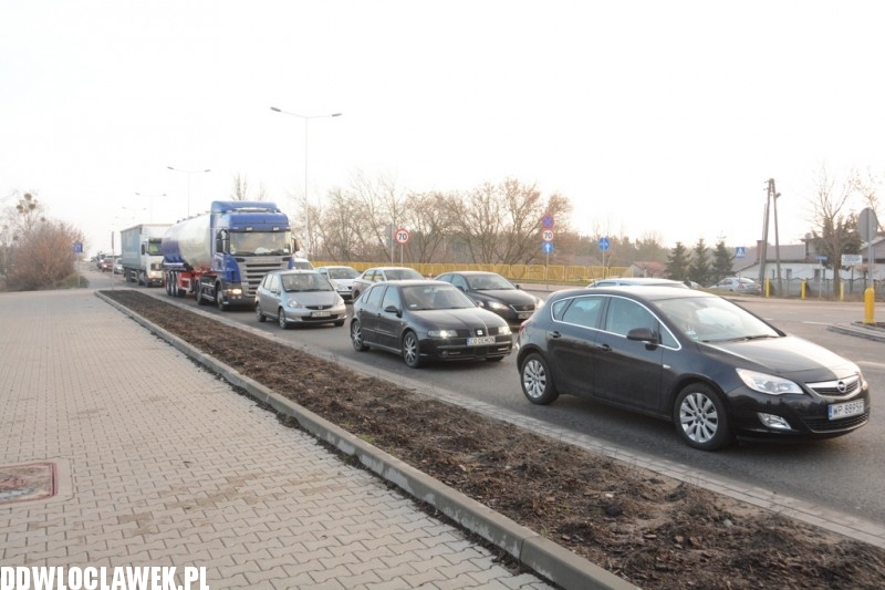 Związkowcy zablokowali DK91