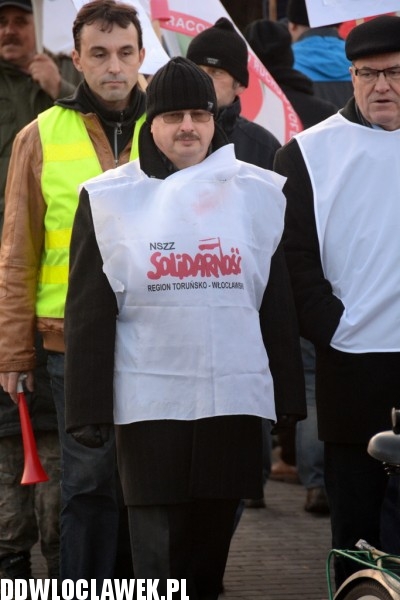 Związkowcy zablokowali DK91