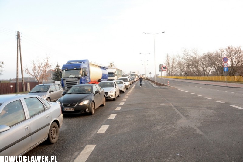 Związkowcy zablokowali DK91