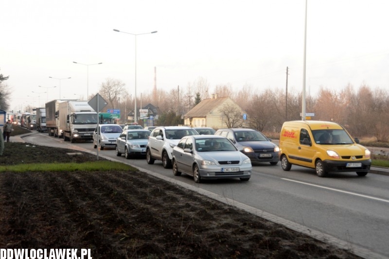 Związkowcy zablokowali DK91
