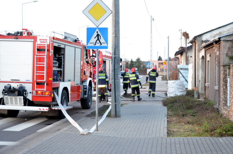 Pożar poddasza na ul. Kapitulnej