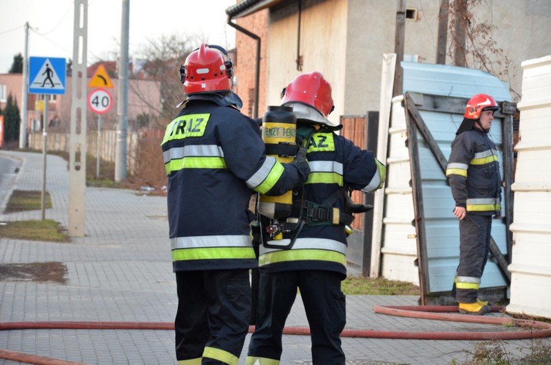Pożar poddasza na ul. Kapitulnej