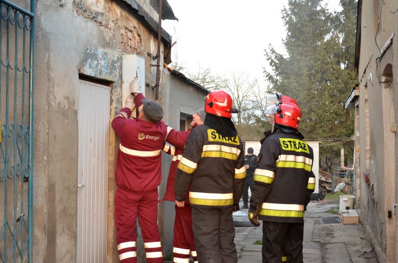 Pożar poddasza na ul. Kapitulnej