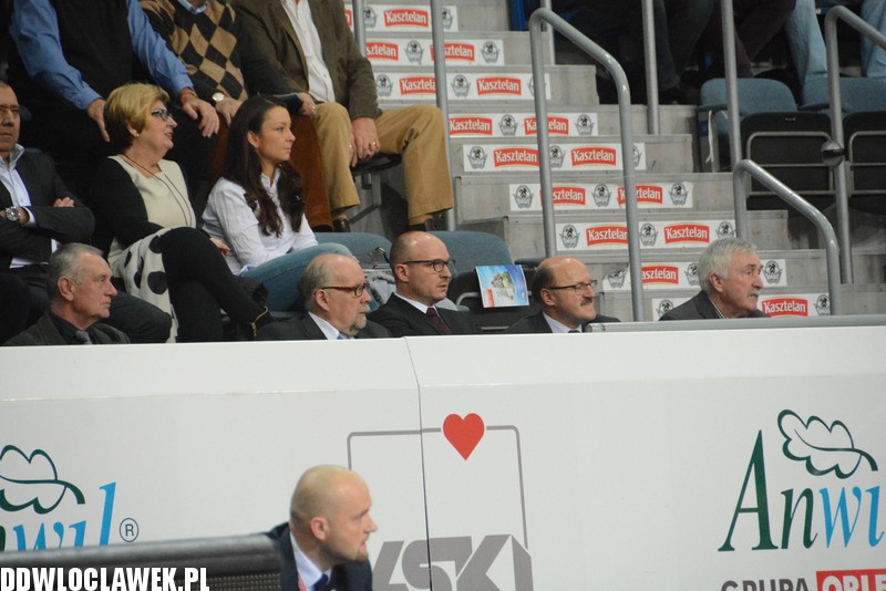 Kibice podczas meczu Anwil - Jezioro