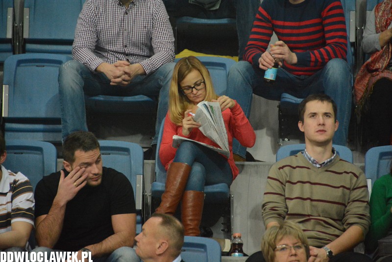 Kibice podczas meczu Anwil - Jezioro