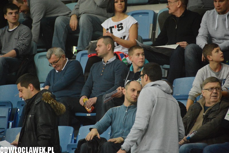 Kibice podczas meczu Anwil - Jezioro