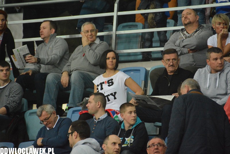 Kibice podczas meczu Anwil - Jezioro