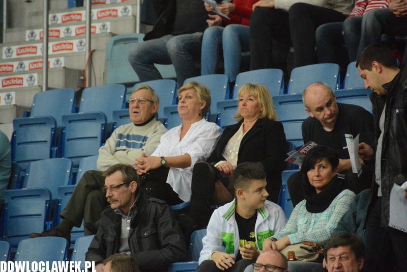 Kibice podczas meczu Anwil - Jezioro