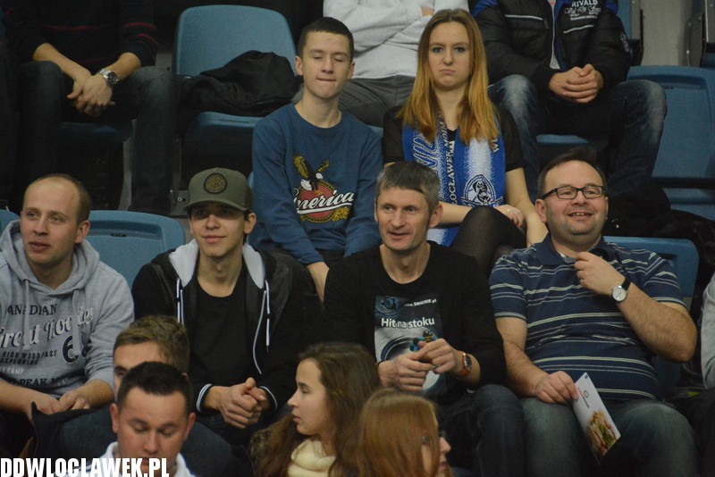 Kibice podczas meczu Anwil - Jezioro