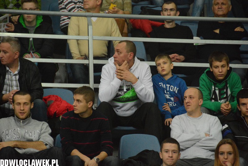 Kibice podczas meczu Anwil - Jezioro