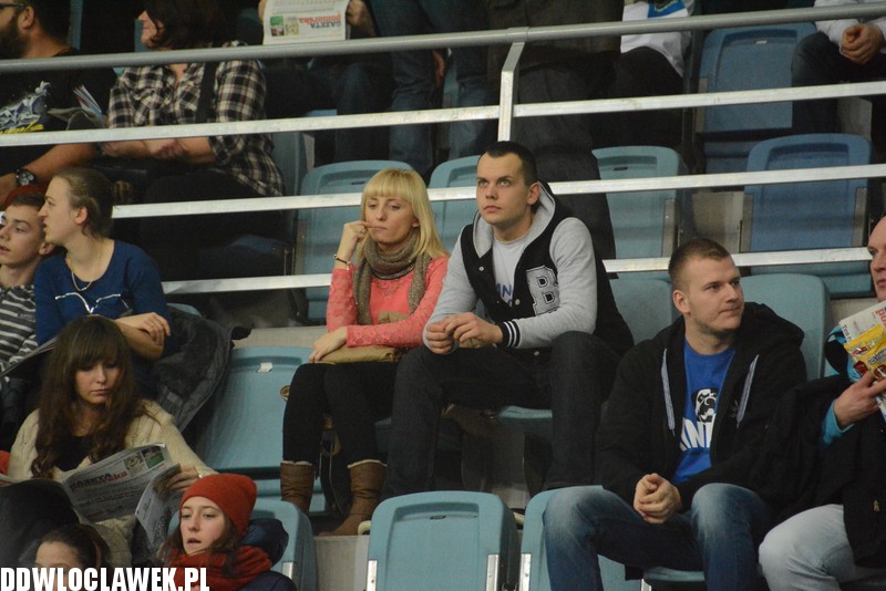 Kibice podczas meczu Anwil - Jezioro