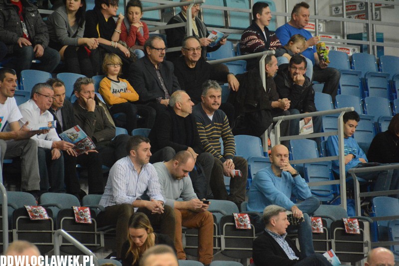 Kibice podczas meczu Anwil - Jezioro