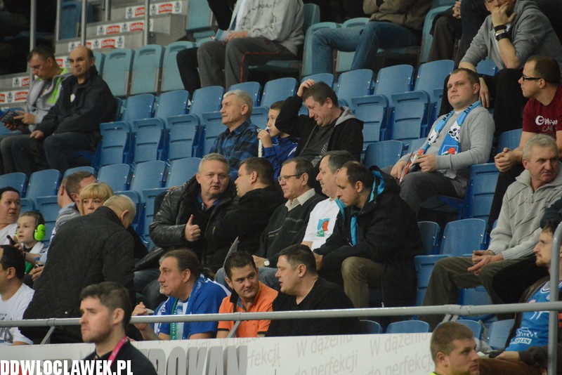 Kibice podczas meczu Anwil - Jezioro