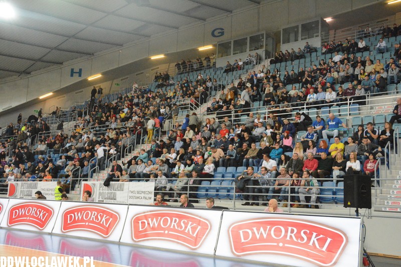 Kibice podczas meczu Anwil - Jezioro