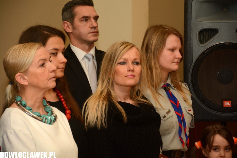 Wigilia dla mieszkaców w Urzędzie Miasta