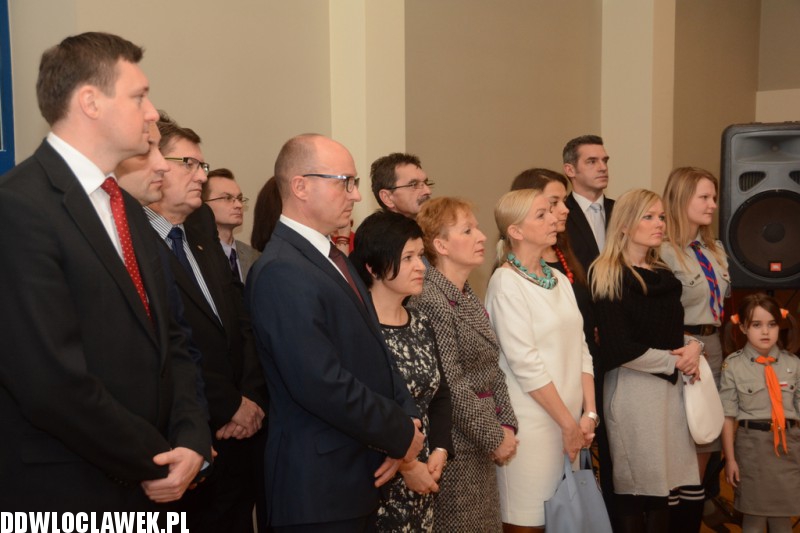 Wigilia dla mieszkaców w Urzędzie Miasta