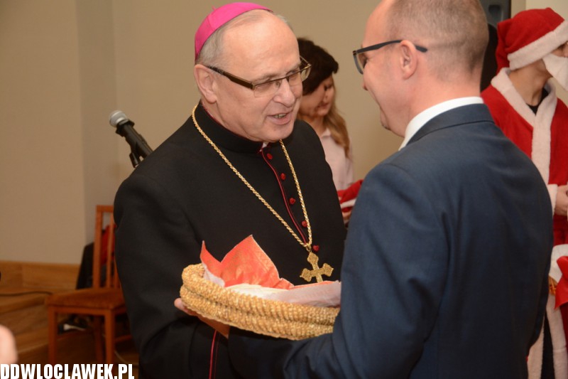 Wigilia dla mieszkaców w Urzędzie Miasta