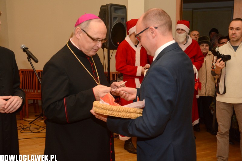 Wigilia dla mieszkaców w Urzędzie Miasta
